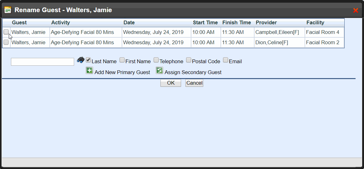 Guest Check In Operations